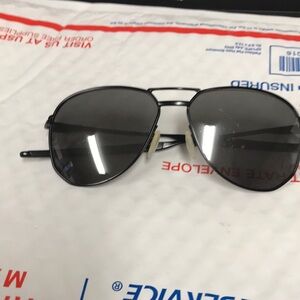 Oakley Black Aviator Sunglasses